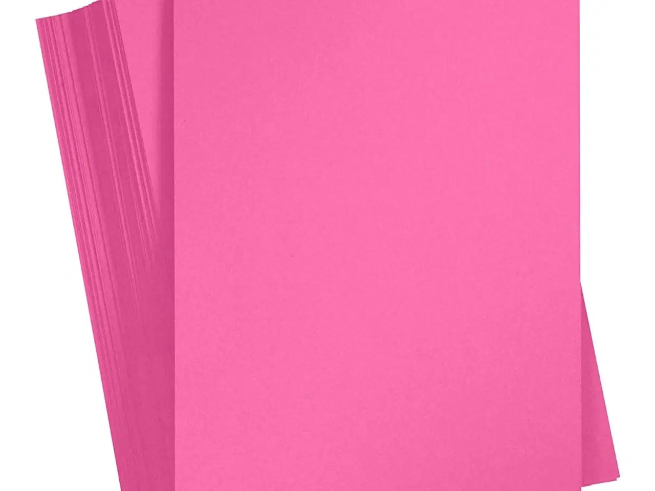 Billede 1 - Karton, A4, ark 210x297 mm, 180 g, pink, 100ark/ 1 pk.