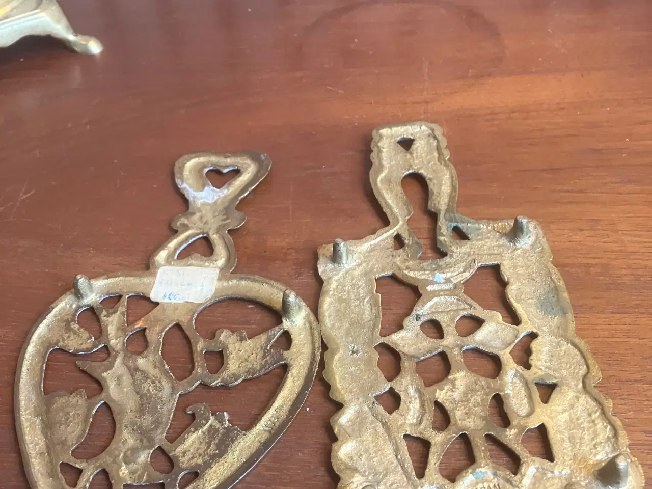 Billede 3 - Vintage bordskåner i messing