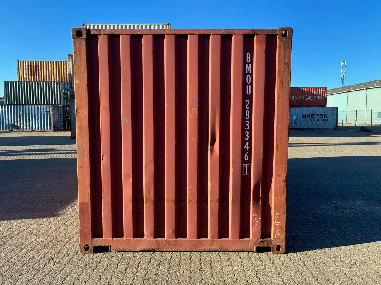 Billede 4 - Brugt 20 fods Isoleret Container-ID: BMOU 283346-1