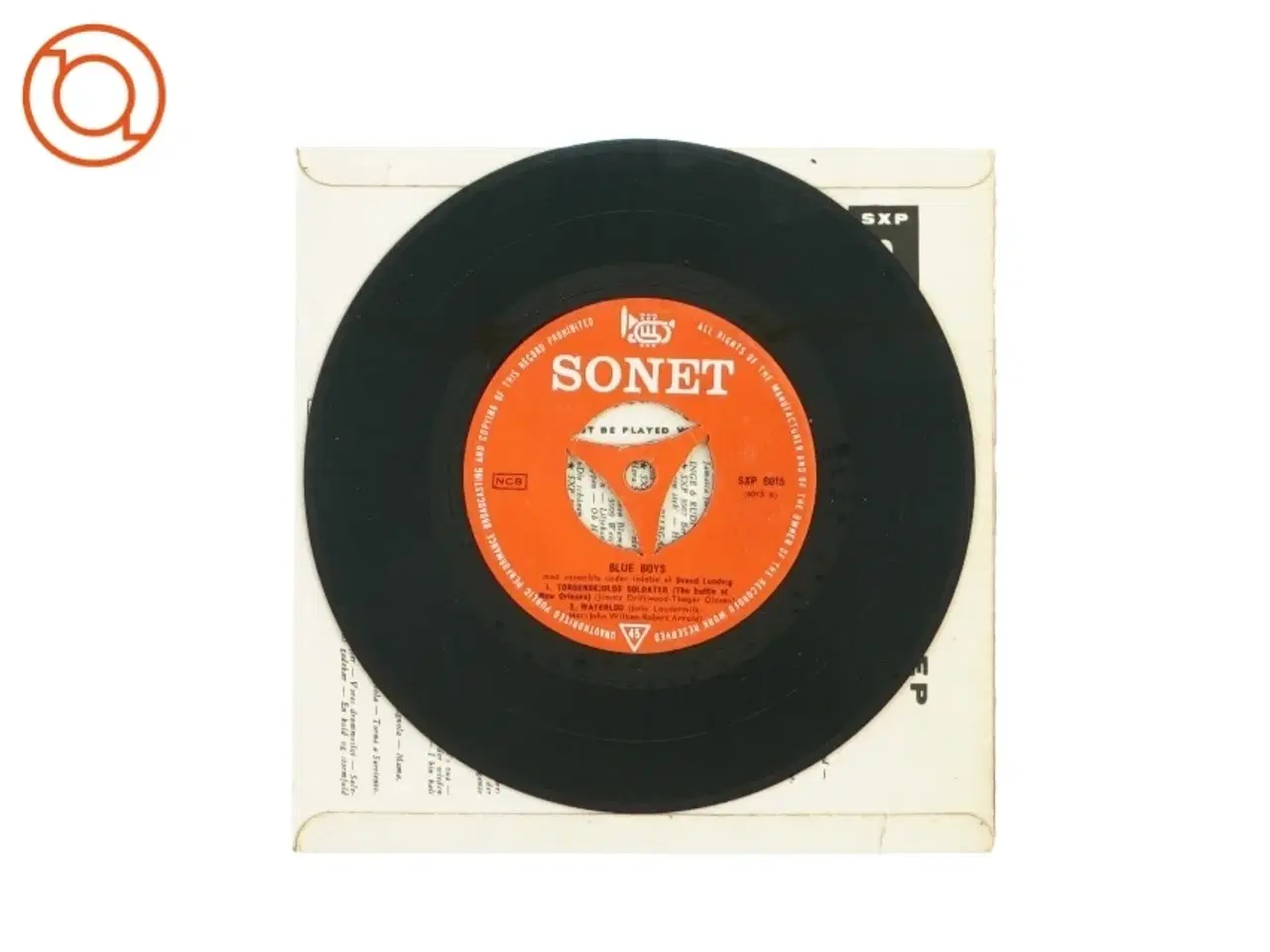 Billede 3 - EP - Blue boys, Waterloo, Charlie Brown tordenskjolds soldater