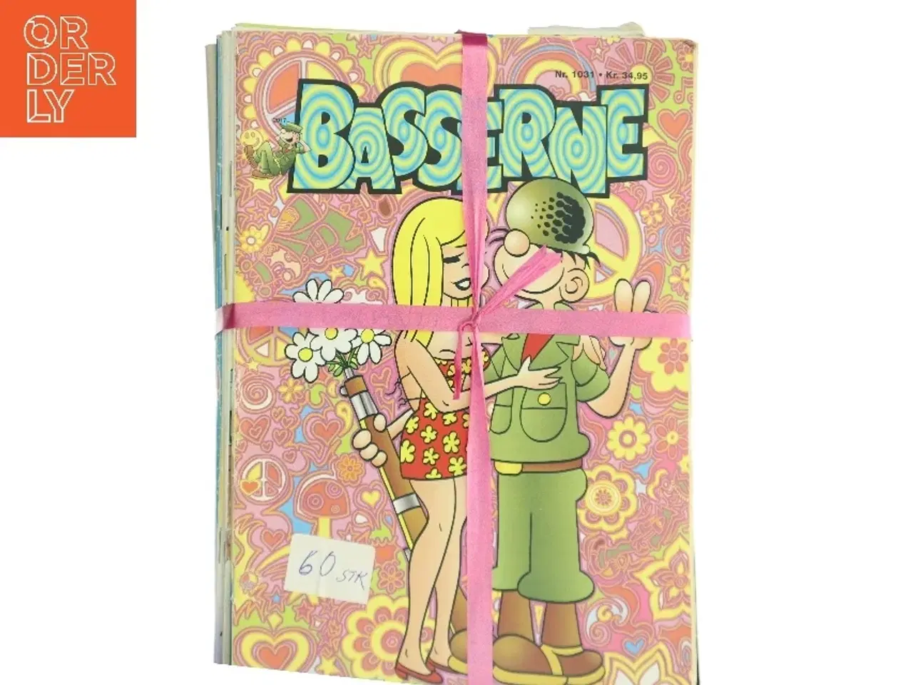 Billede 1 - 60 stk. Basserne Tegneserier(Bog)