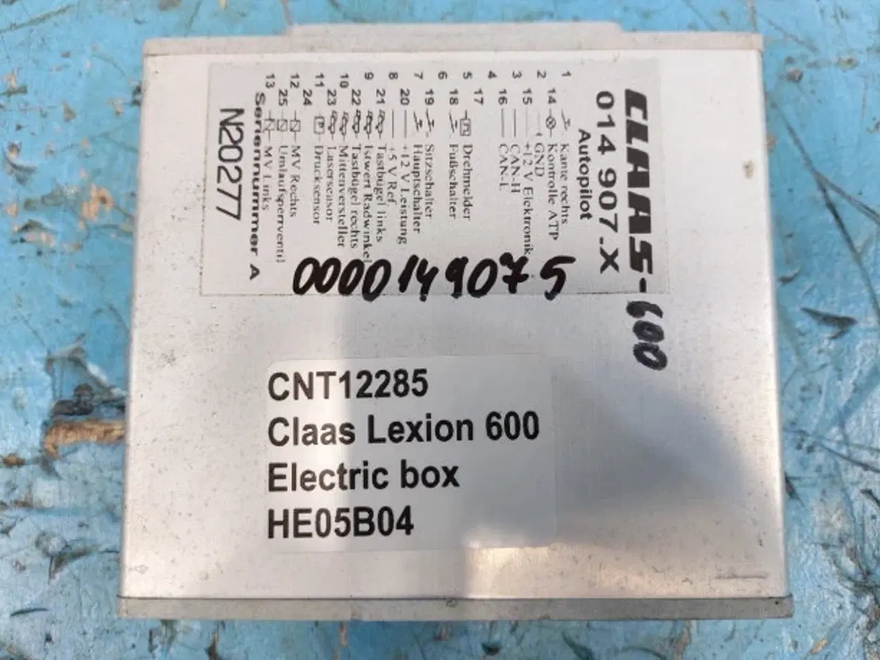 Billede 7 - Claas Lexion 600 Elektronik Boks 0000149075