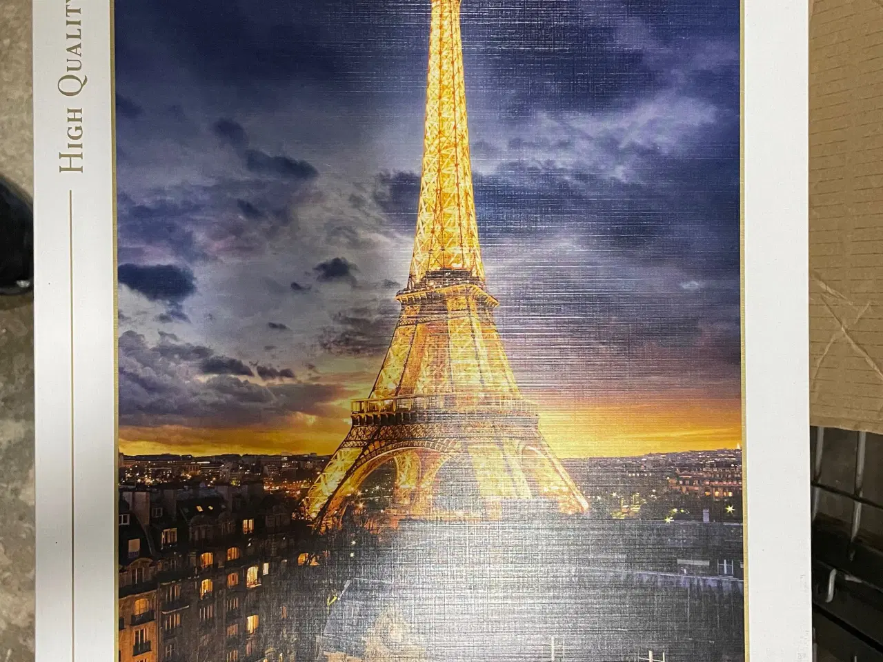 Billede 1 - Puslespil Eiffeltårnet, 1000 briker
