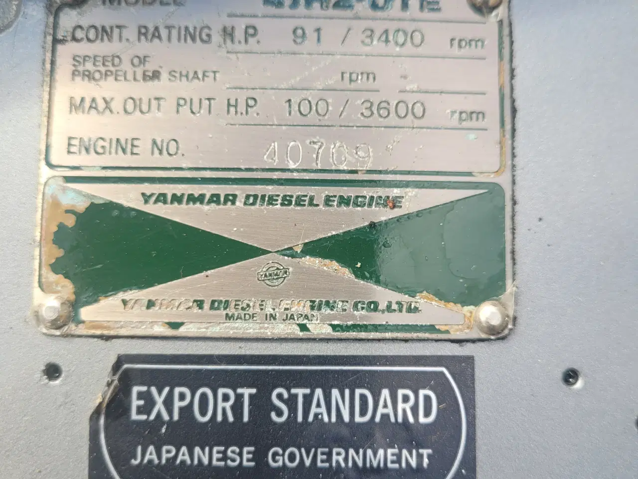 Billede 6 - Båd Motor YANMAR 100 hk med gear