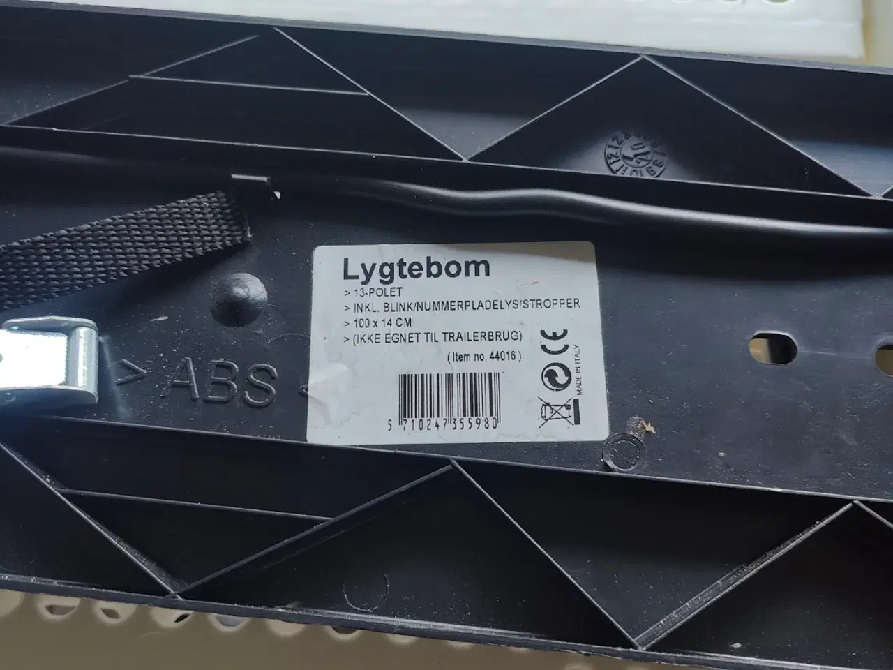 Billede 1 - Cykelholder og lygtebom
