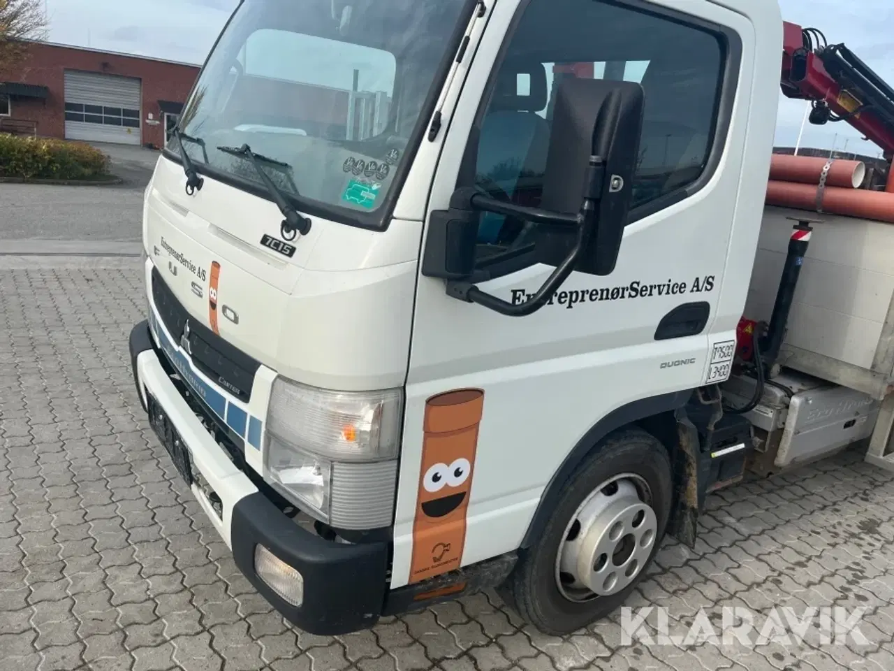 Billede 7 - Lastbil Fuso Canter 7C15 Eco Hybrid med kran