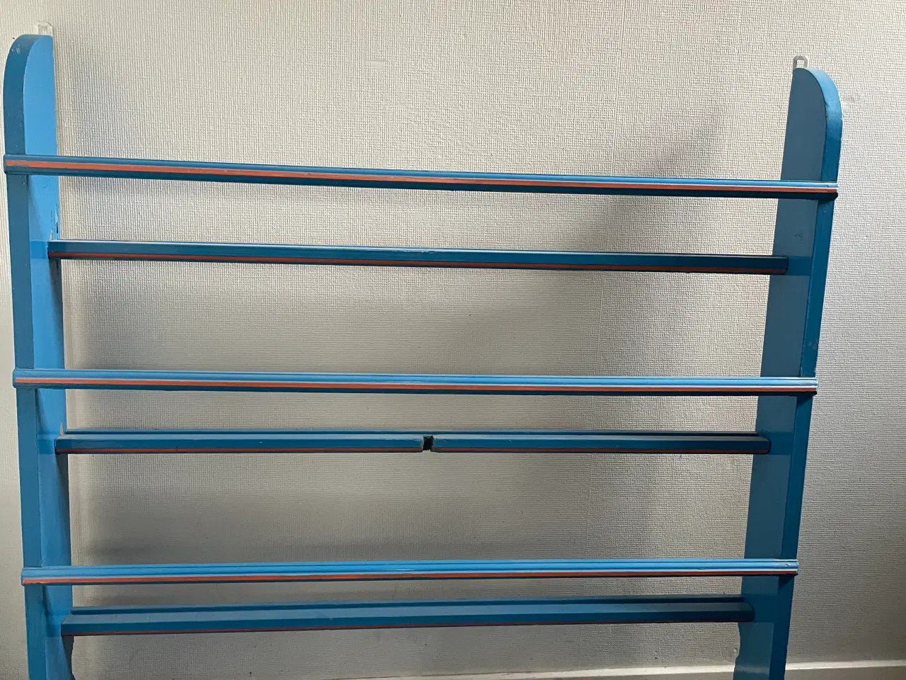 Billede 1 - Tallerkenrække blåmalet