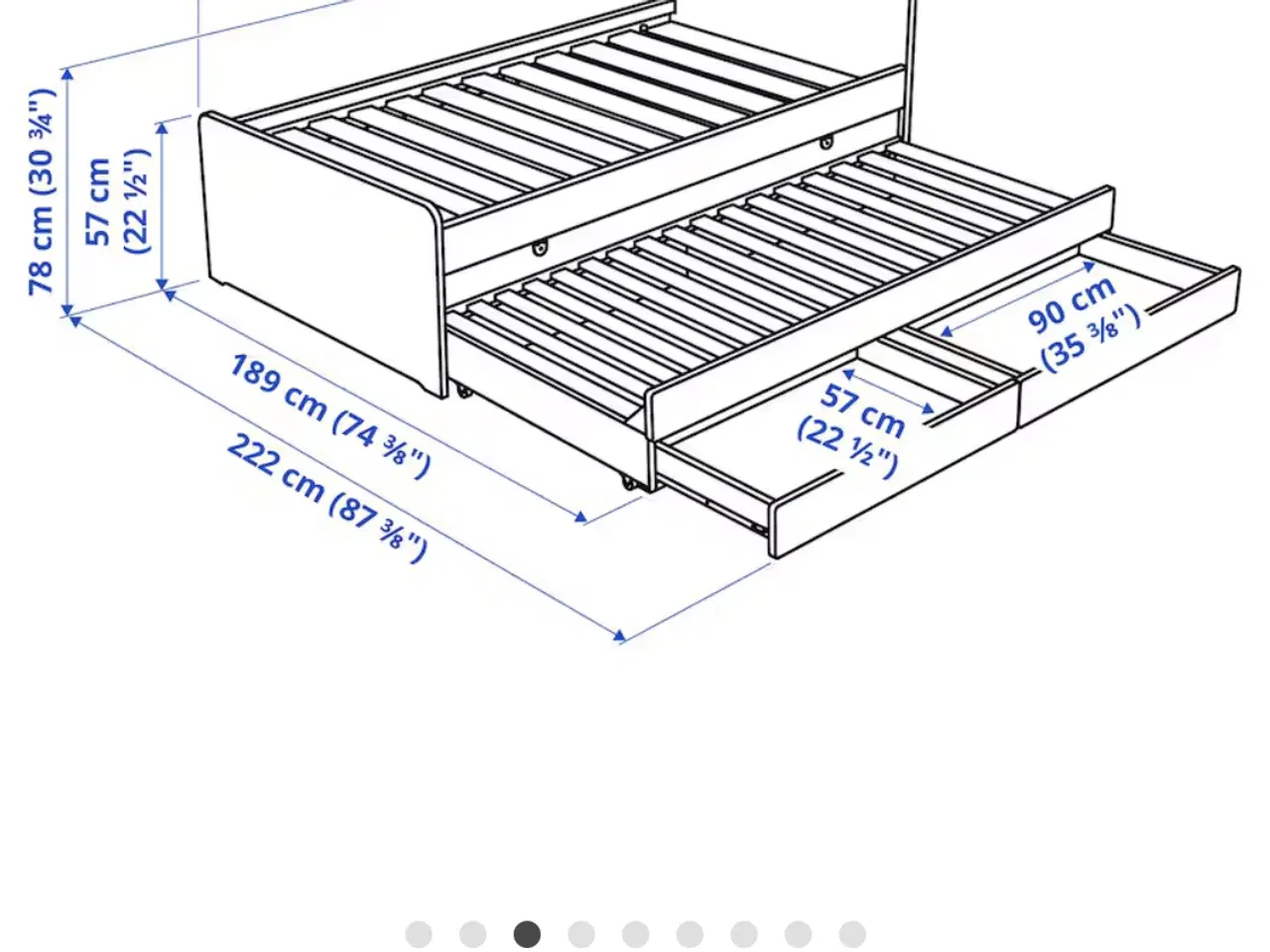 Billede 2 - Ikea børneseng