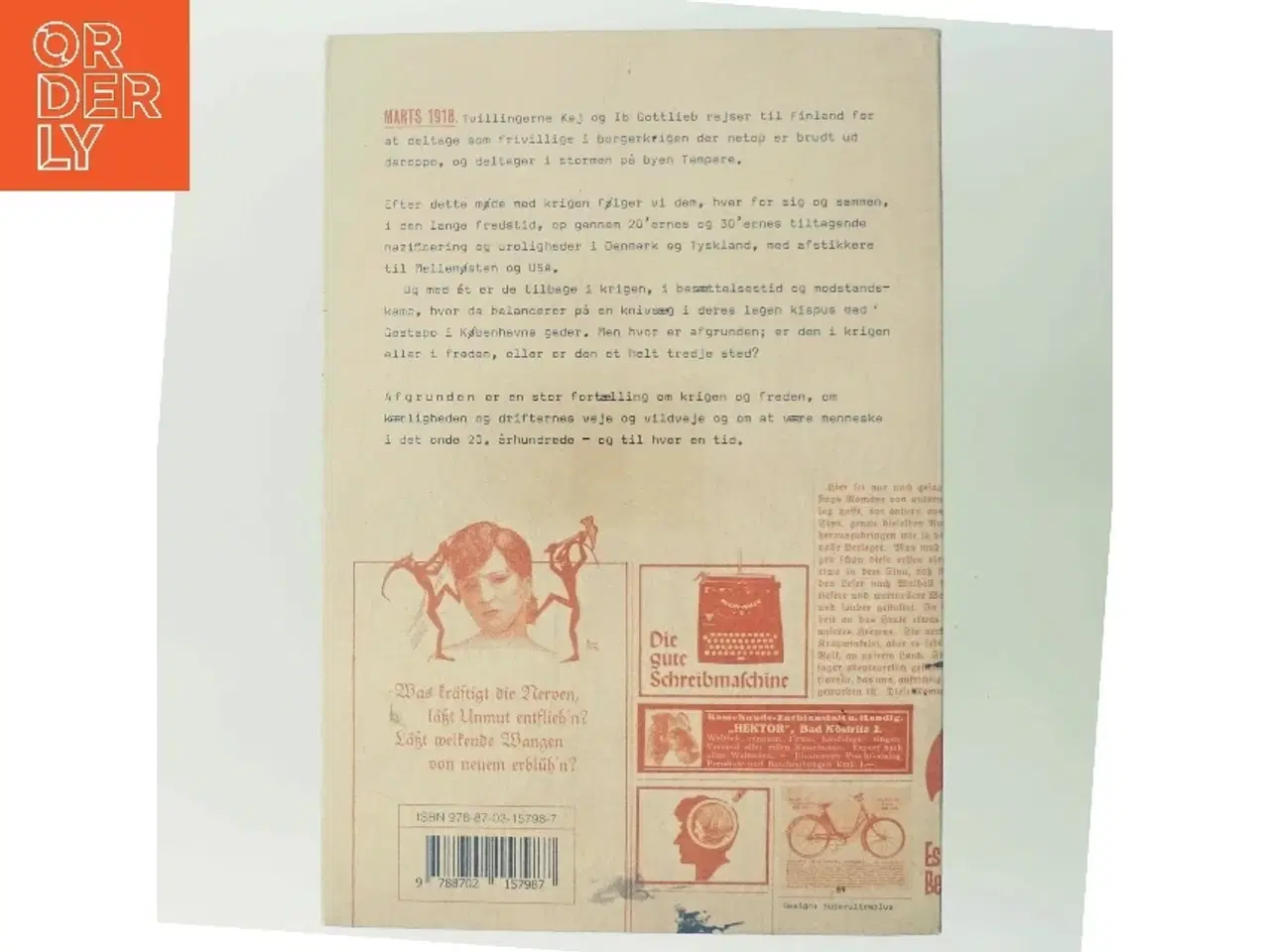 Billede 3 - Afgrunden : roman (Klassesæt) af Kim Leine (Bog)