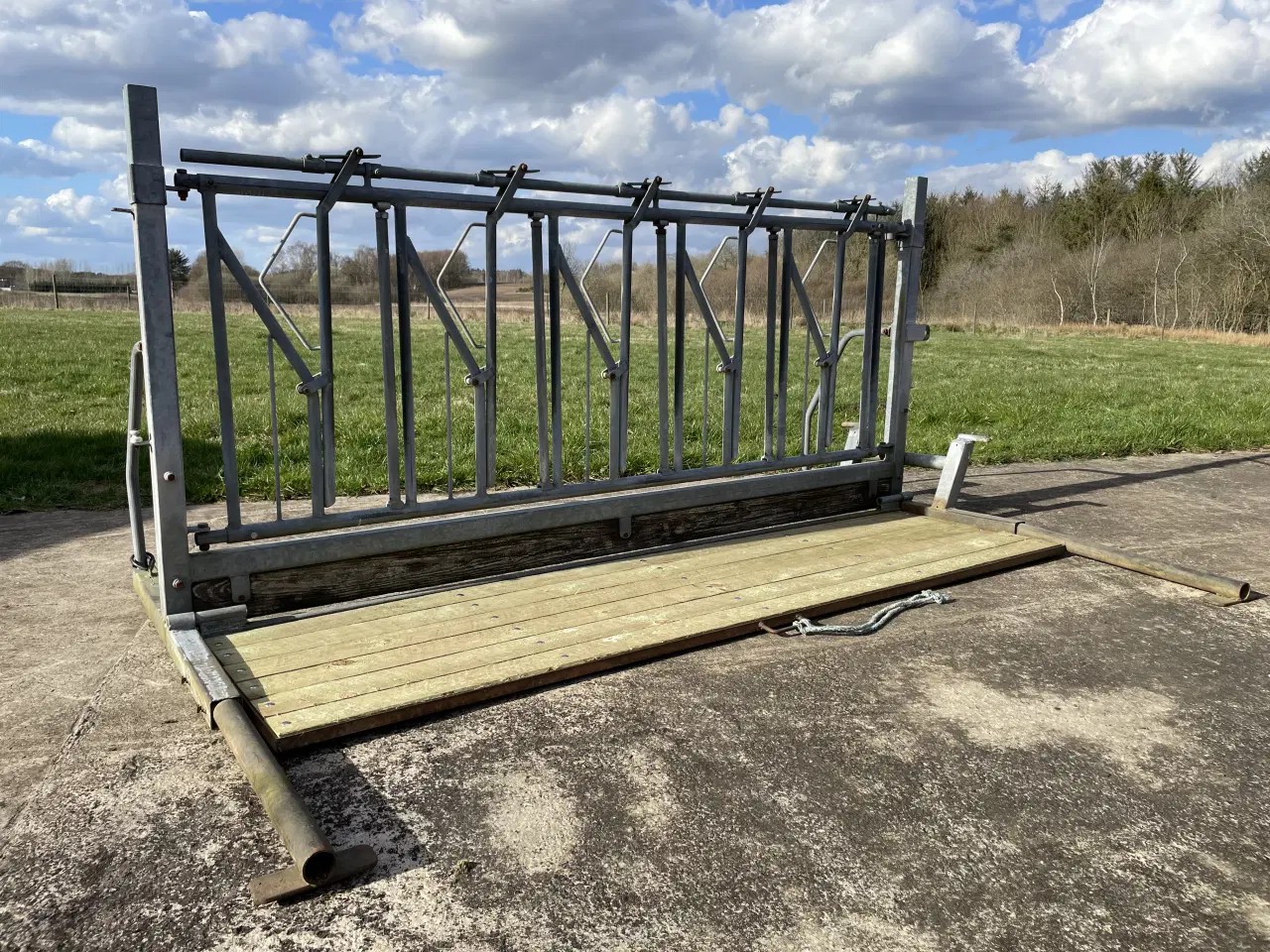 Billede 2 - Mobilt fanggitter med trepunktsophæng