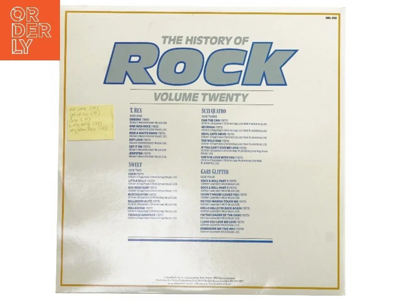 Billede 2 - LP: The History of Rock Volume Twenty