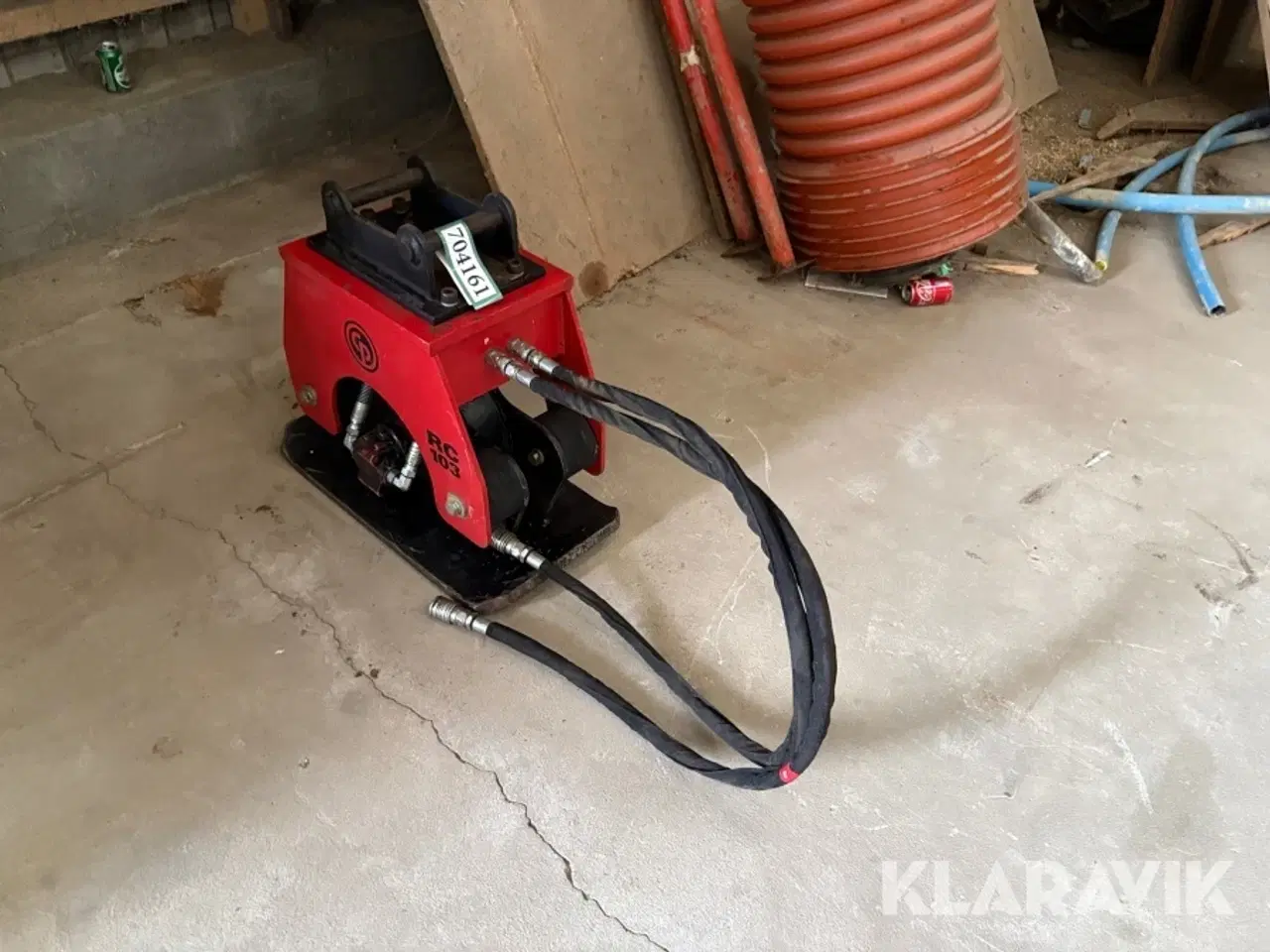 Billede 2 - Pladevibrator CP RC10 med S40 fæste