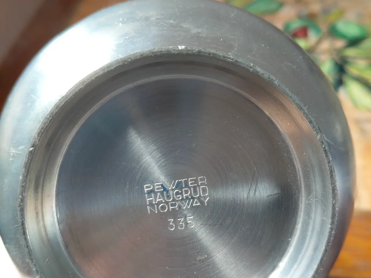 Billede 2 - Vintage Haugrud Pewter kande – Made in Norway