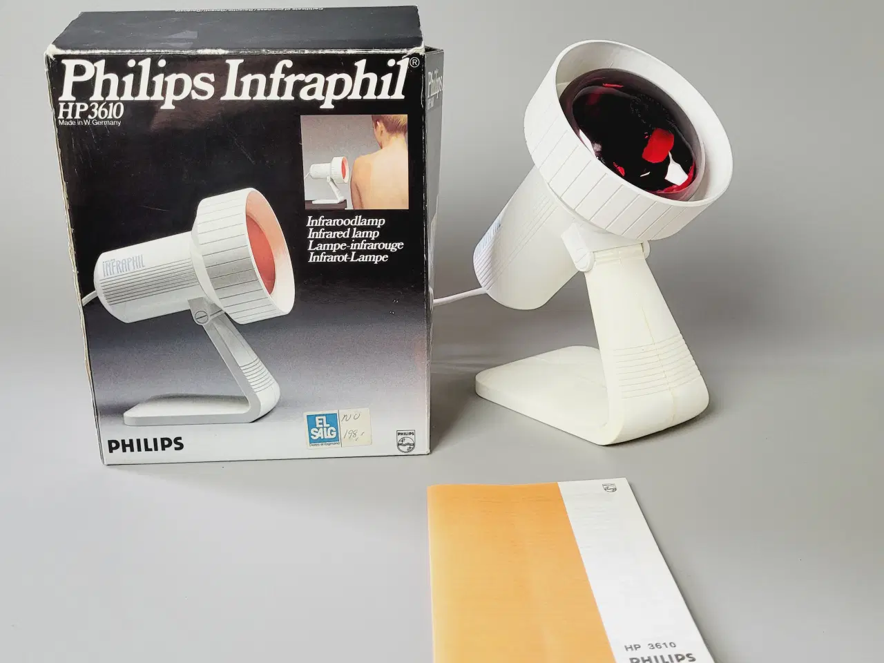Billede 4 - ⭐️· Philips HP 3610 INFRAPHIL Infrarød Varmelampe