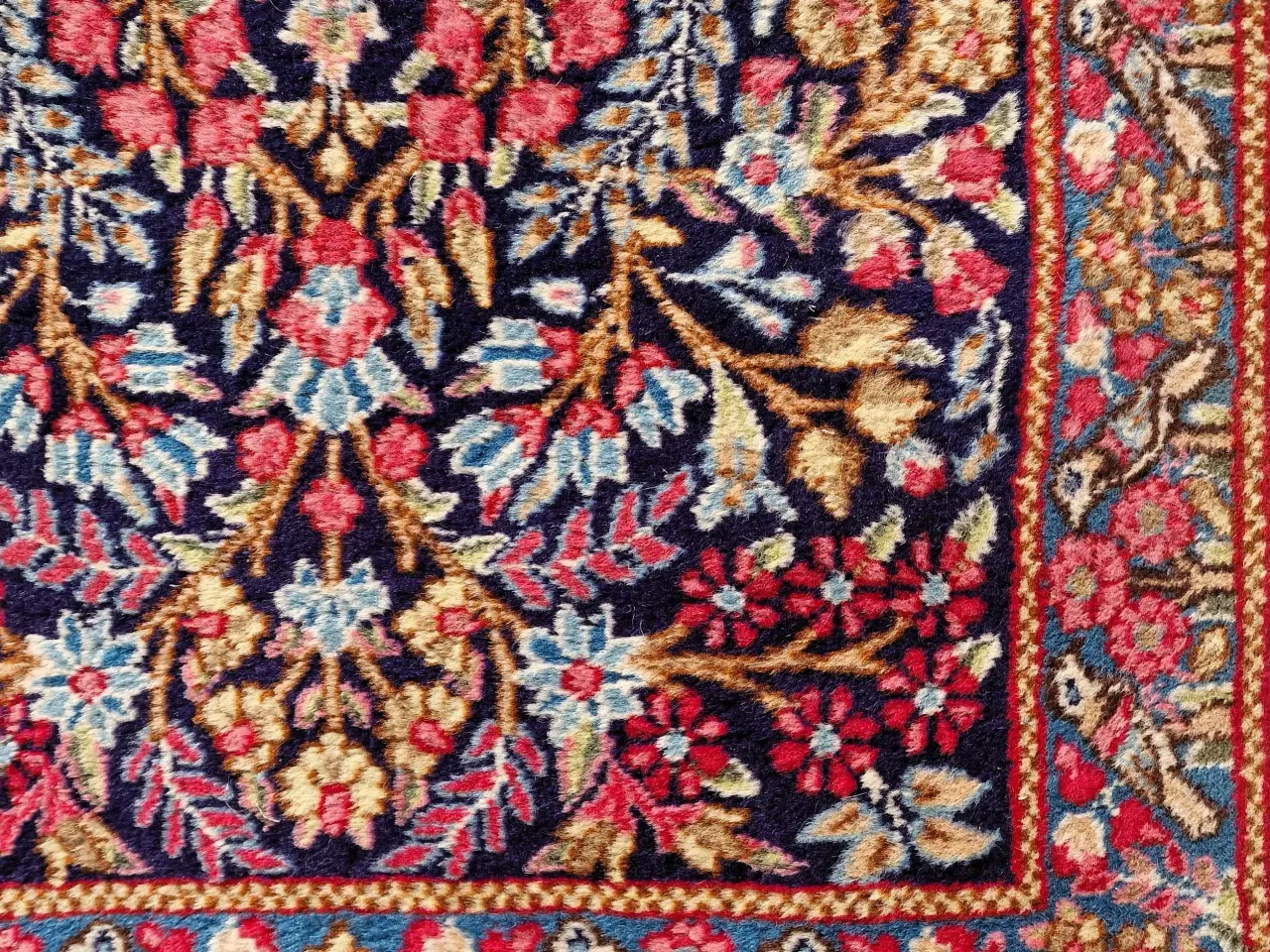 Billede 3 - Smuk farverig Ghom løber.