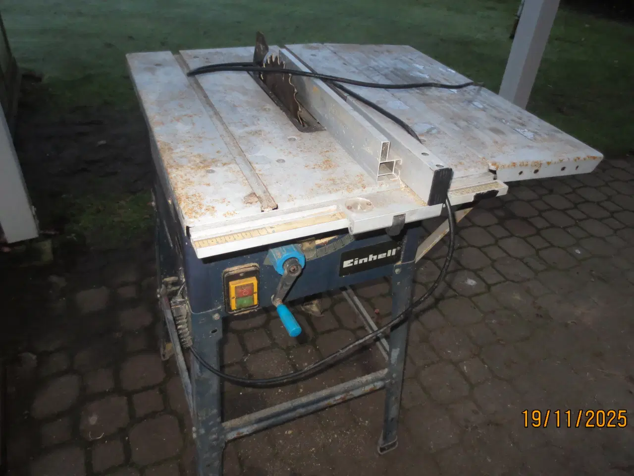 Billede 1 - 1 stk Einhell Rundsav med Hård metals klinge 