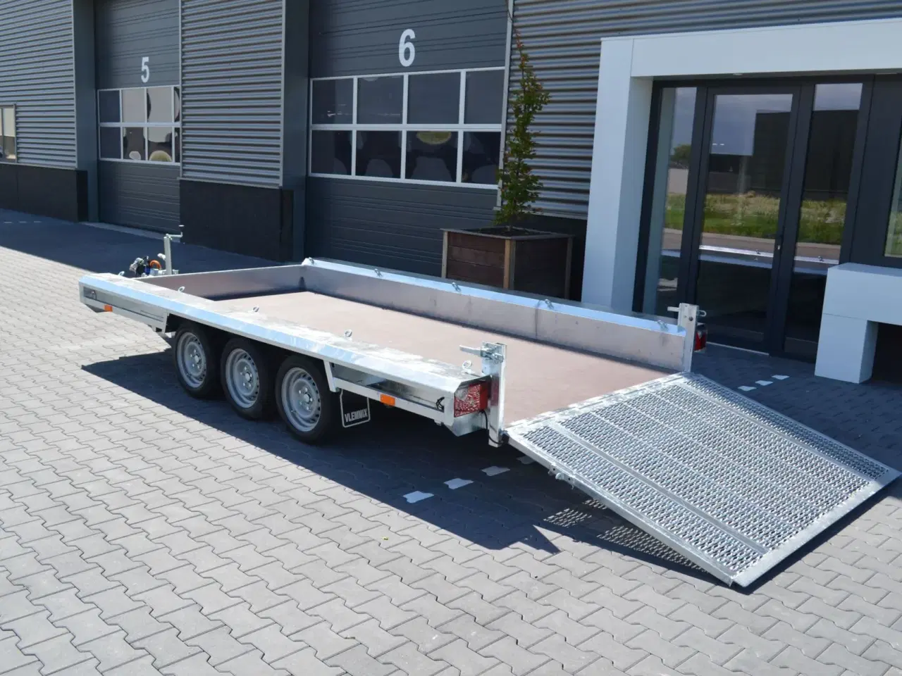 Billede 3 - VLEMMIX MA354015 TR Maskintrailer