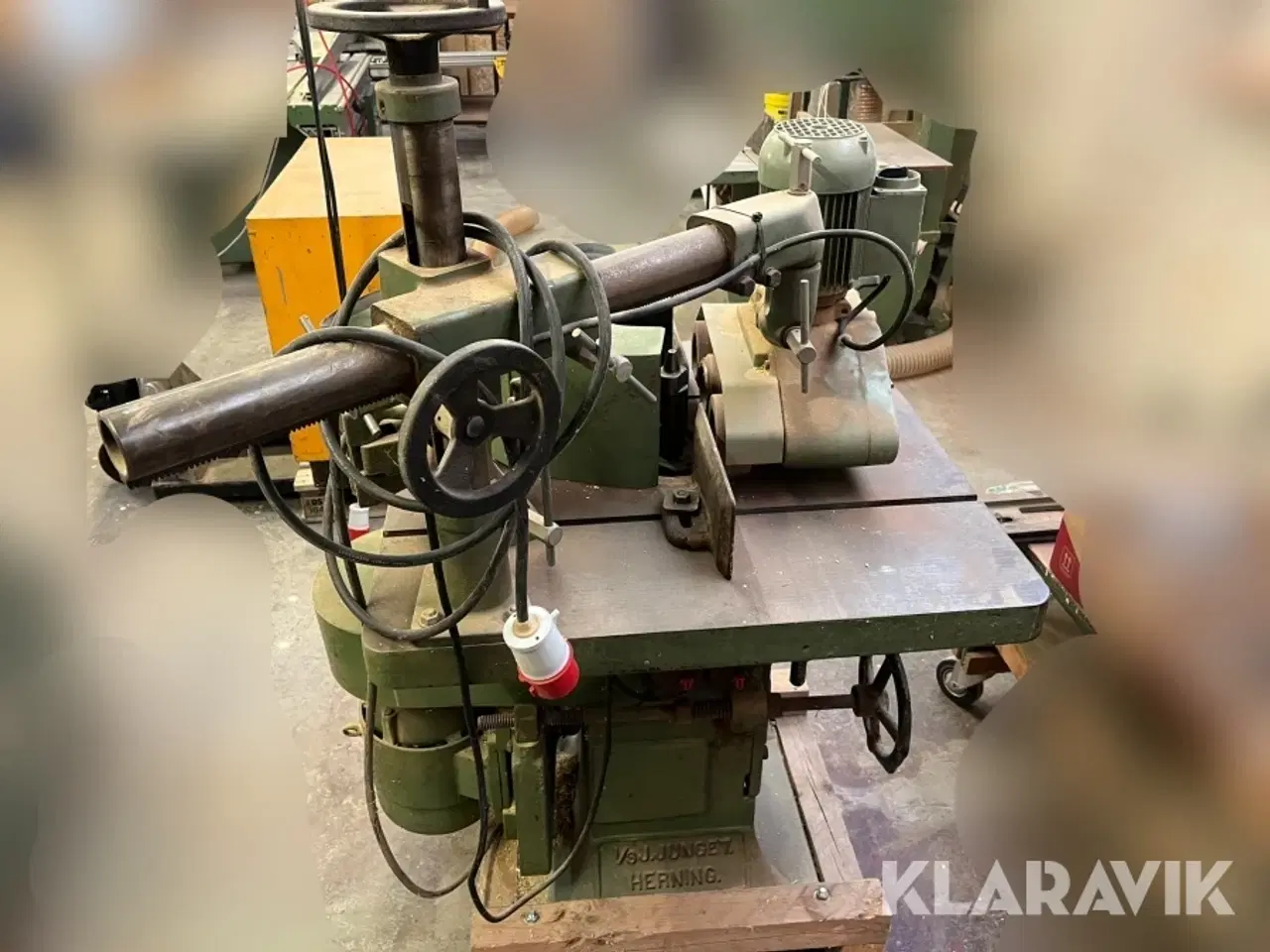 Billede 3 - Fræser J.Junget Europa V8 med værktøj