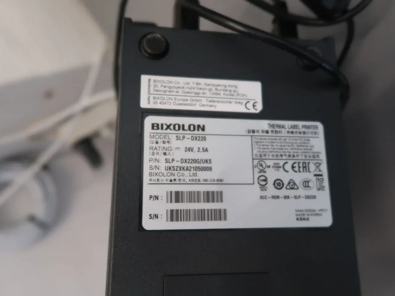 Billede 1 - Bonprinter BIXOLON SLP-DX220