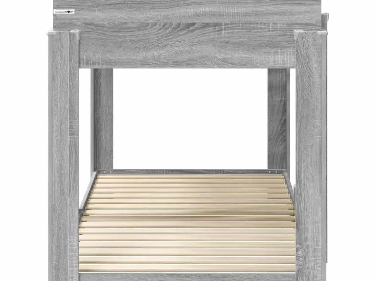 Billede 6 - Køjeseng til Børn Grå Sonoma 90 x 200 cm Konstrueret træ