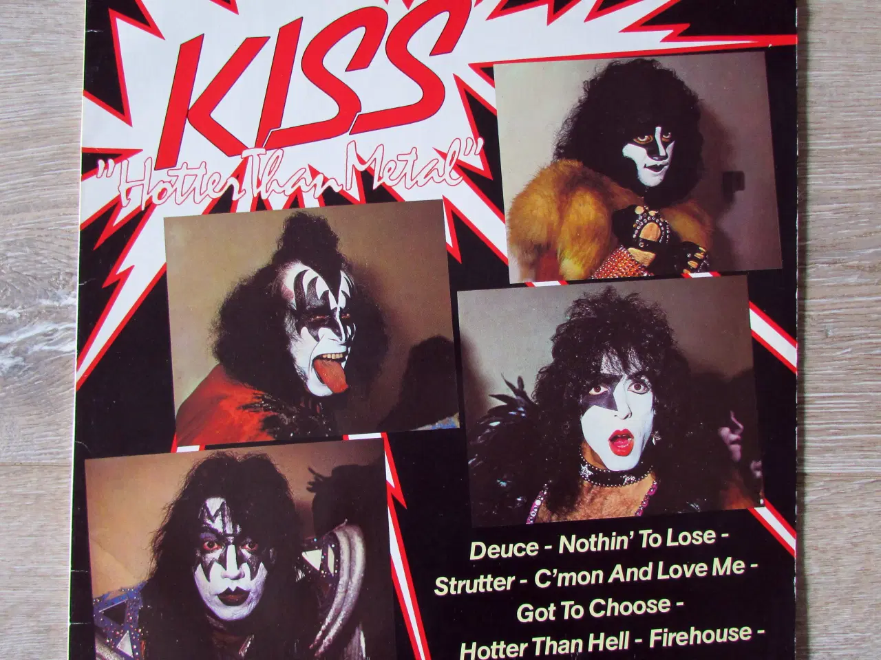 Billede 1 - KISS - HOTTER THAN METAL LP