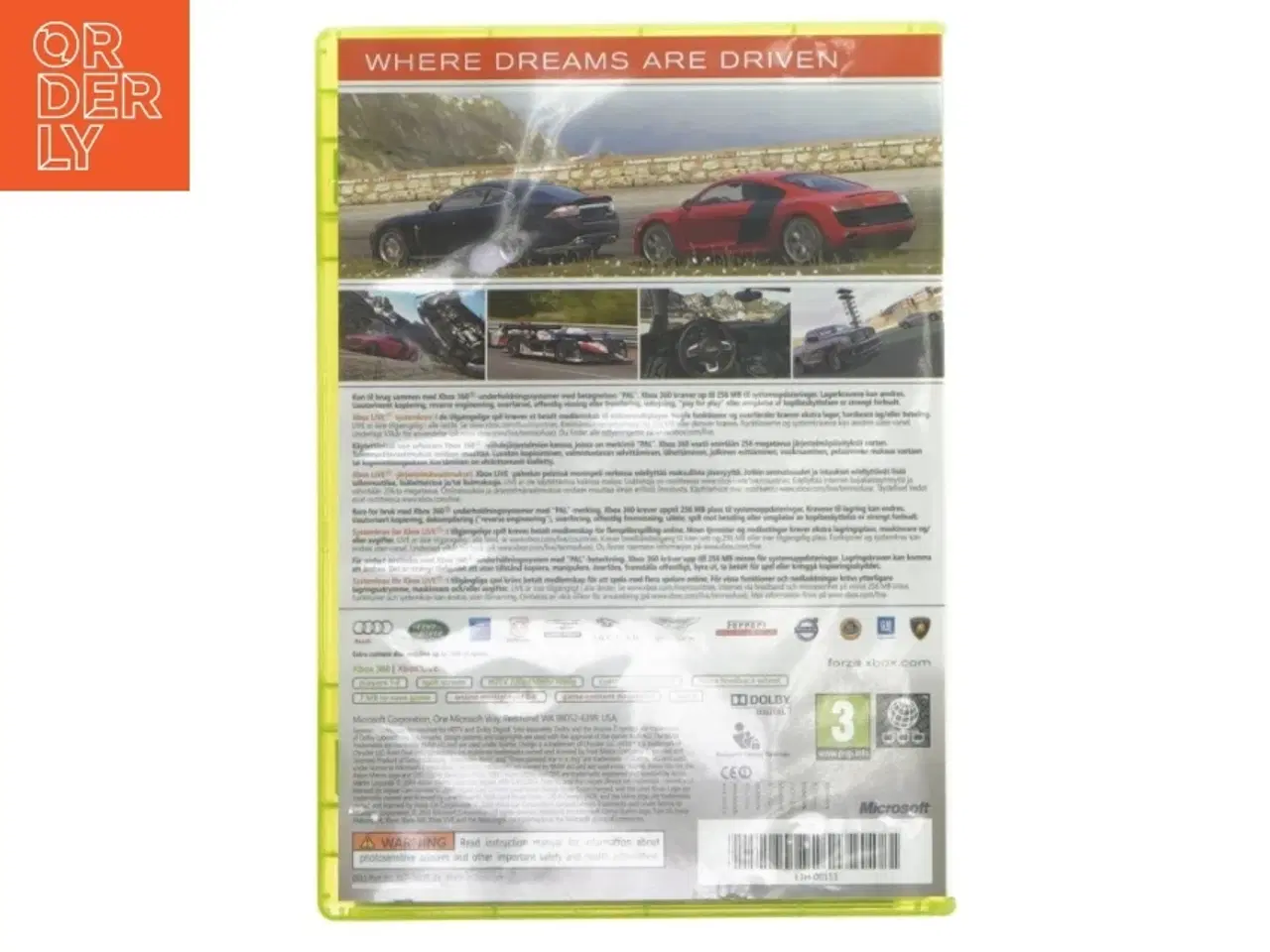 Billede 3 - Xbox 360 spil - Forza Motorsport 3 fra Microsoft (str. 19x13,5 cm)