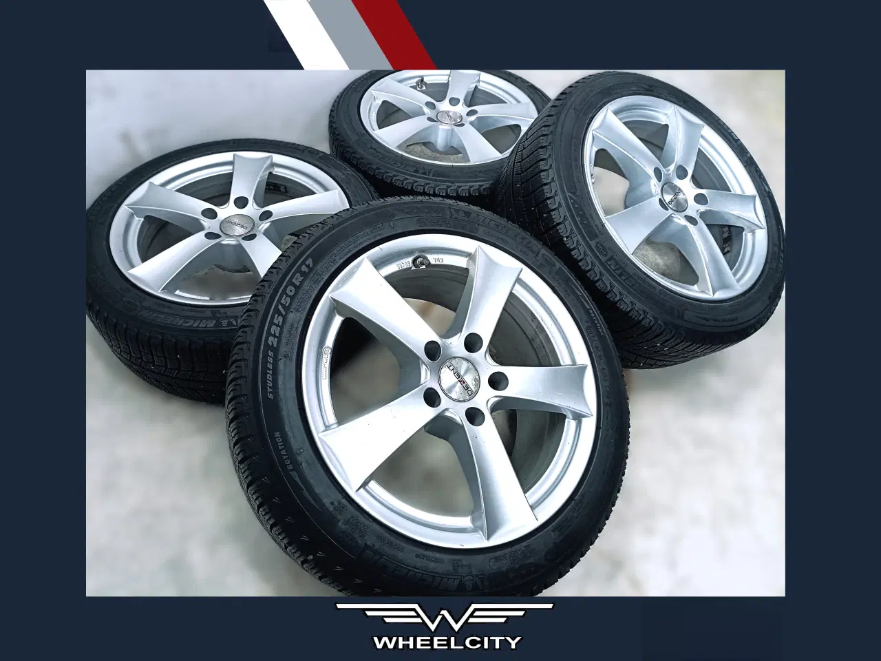 Billede 1 - 5x120 17" ET34 nav 72,6ø Dezent vintersæt inkl.TPM