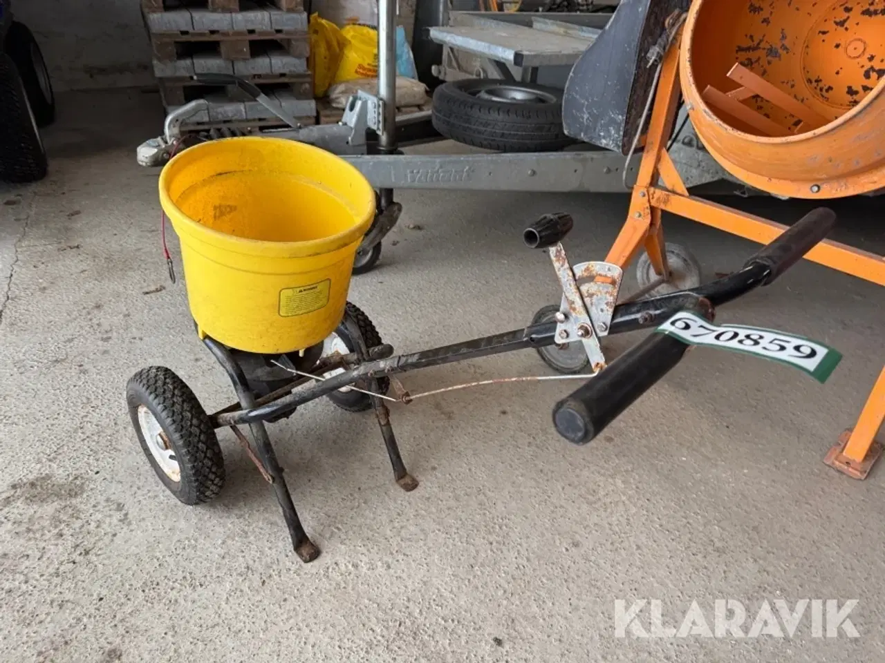 Billede 4 - Gødningsspreder-Saltspreder Texas