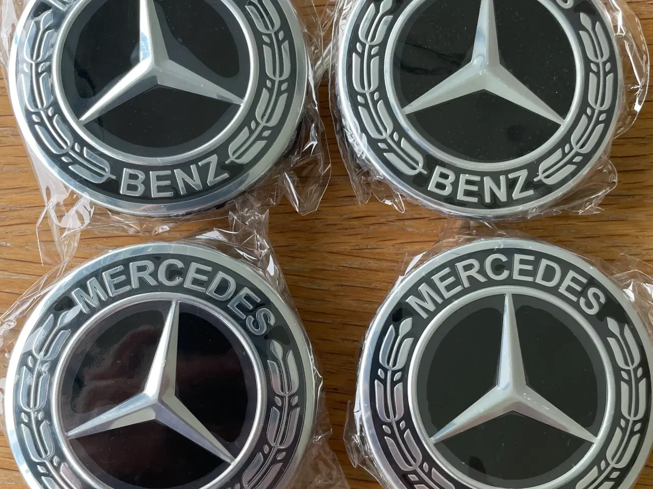 Billede 3 - Mercedes Benz Navkapsler NYE 75 mm