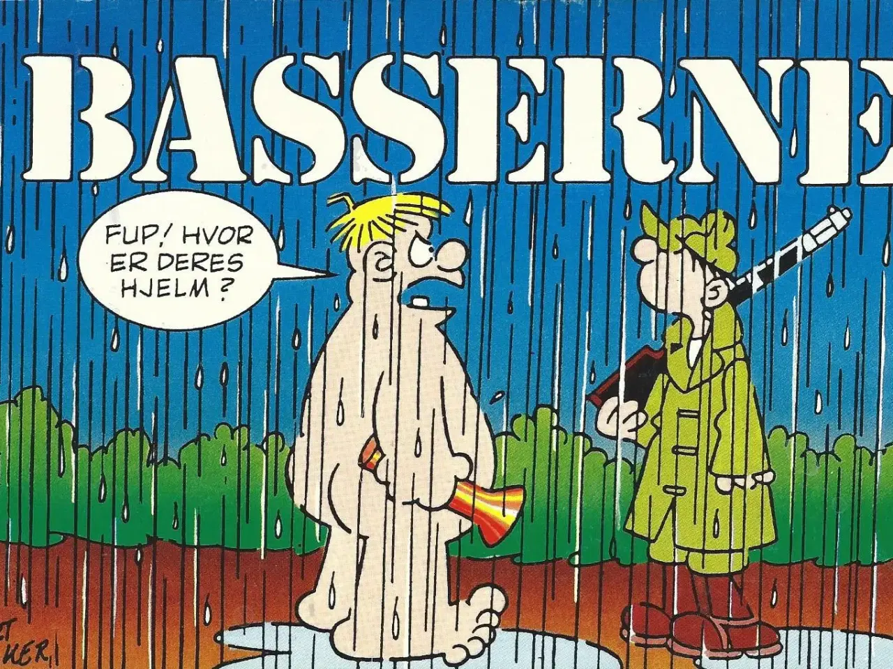 Billede 1 - Basserne strip-album nr. 17. 1985
