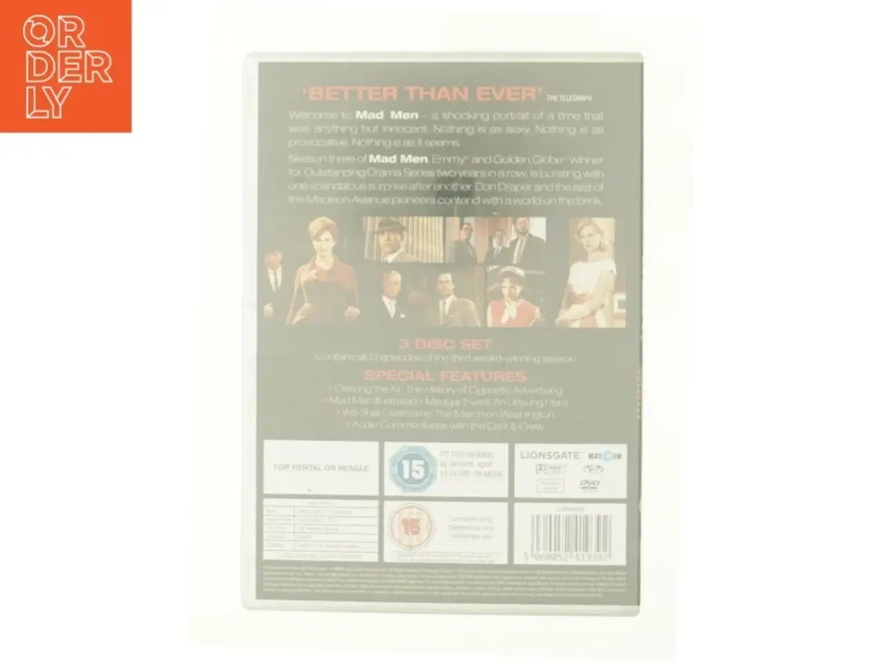 Billede 2 - Mad Men - Season 3 fra DVD