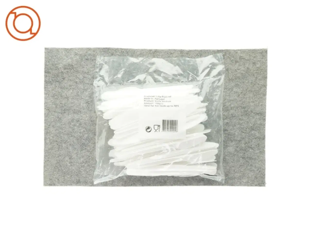 Billede 1 - Plastik knive (100 stk.)