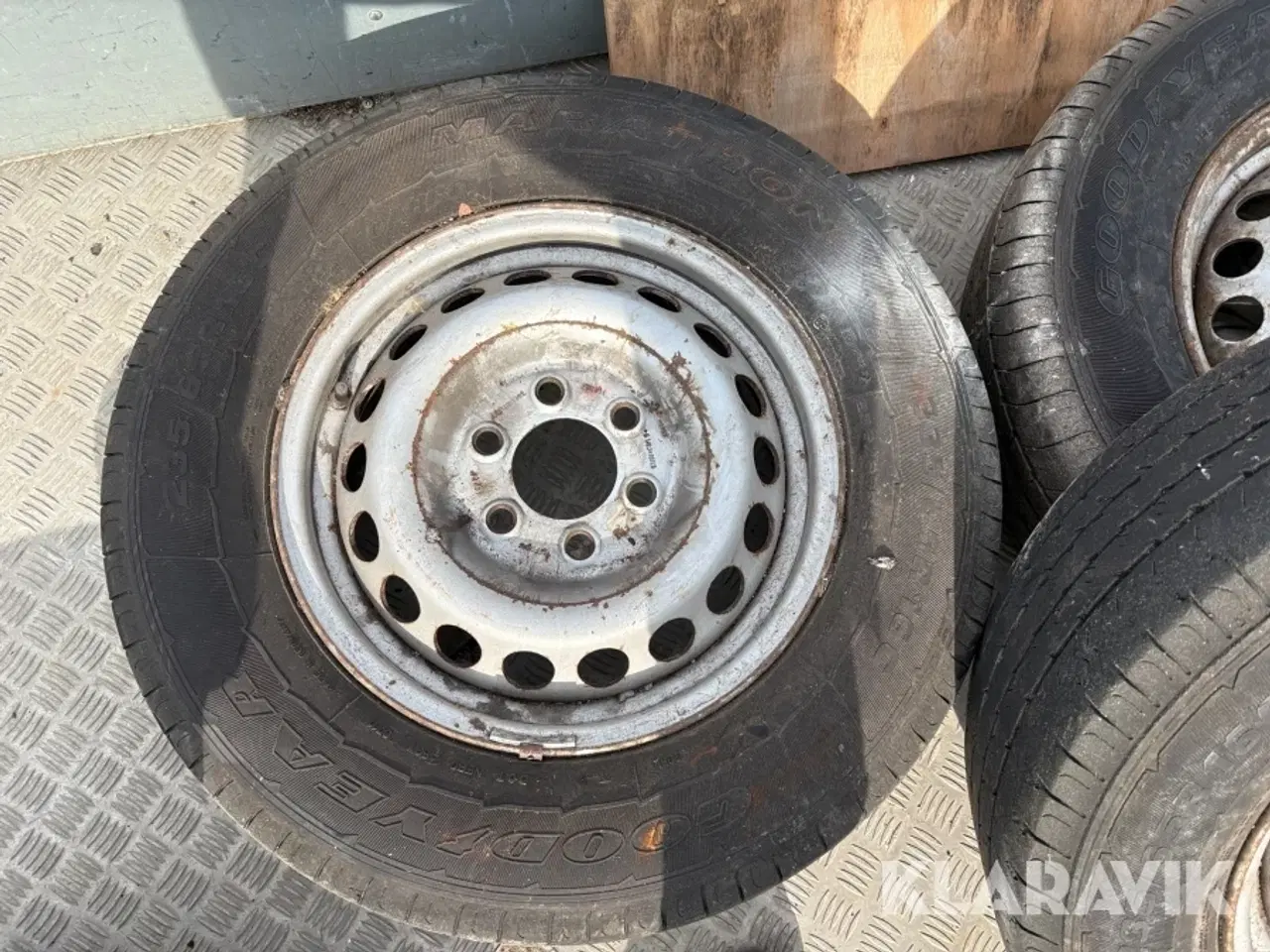 Billede 4 - Dæk m. Fælge Goodyear Marathon