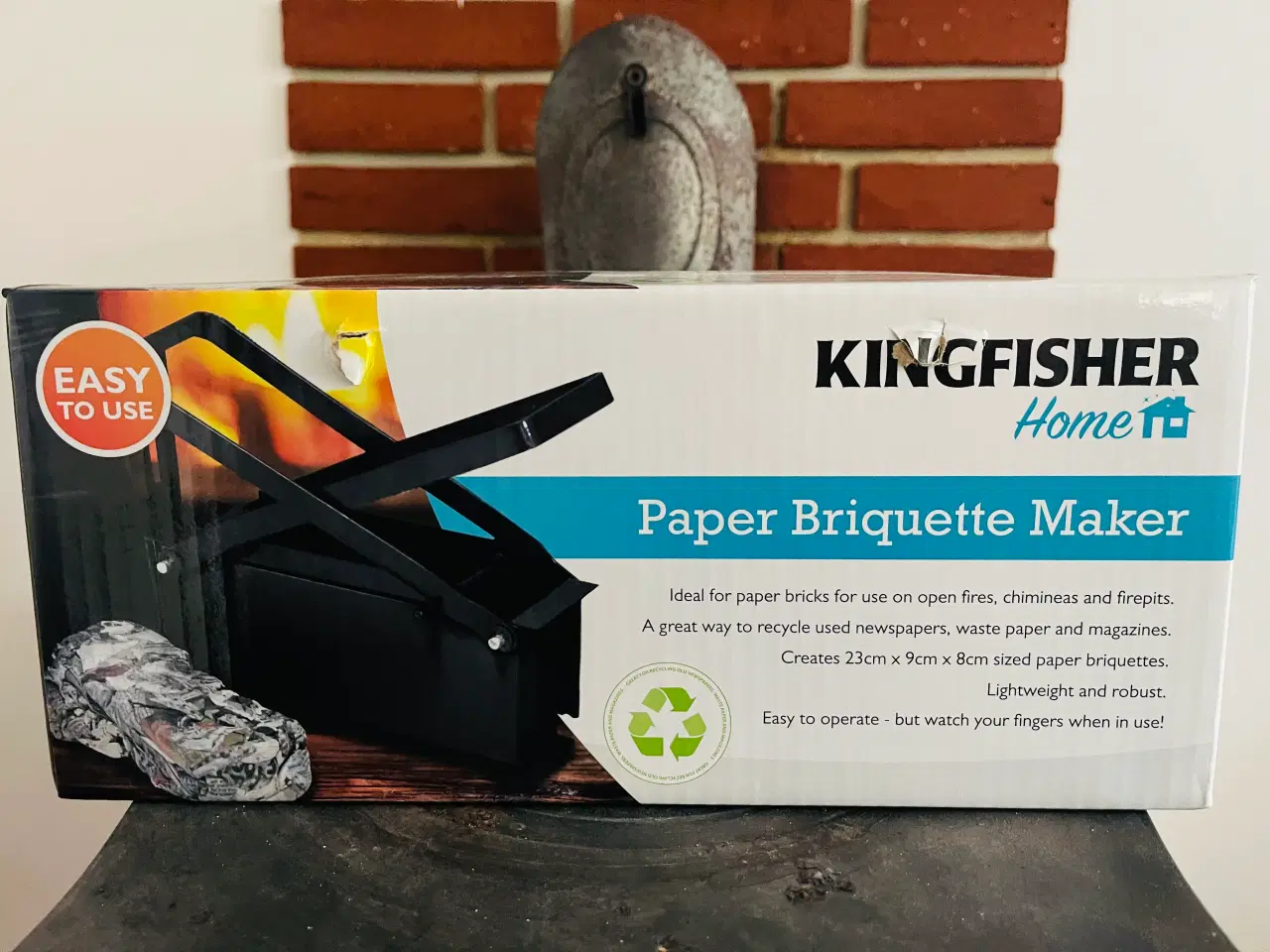 Billede 7 - Briketten pressere, laver din egne briket!