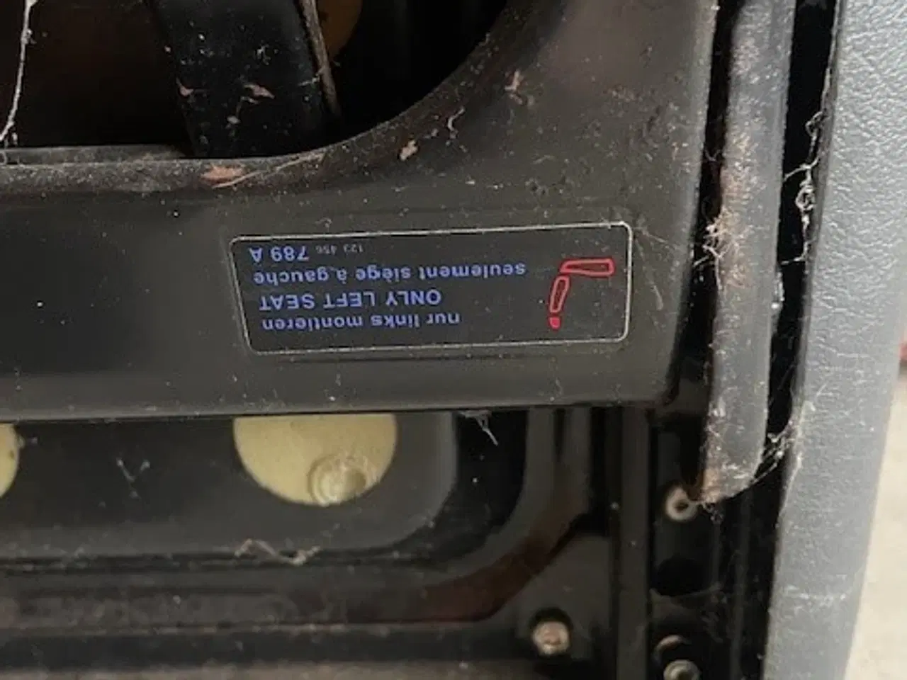 Billede 3 - Bilsæde til VW-Sharan