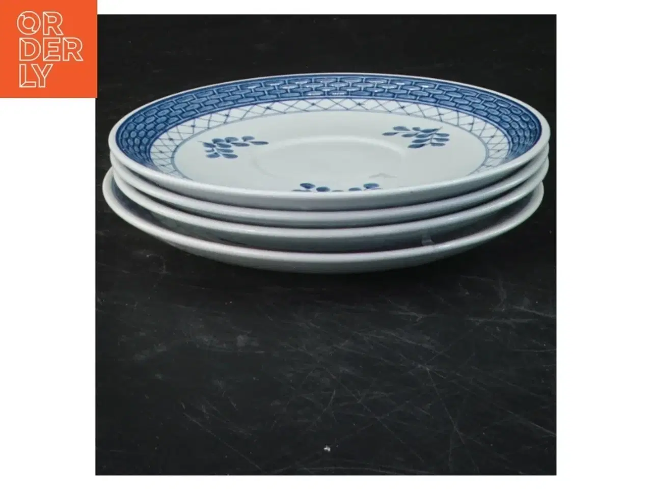 Billede 1 - Tranquebar underkopper fra Kongelig porcelæn (str. Ø 15,5 cm)