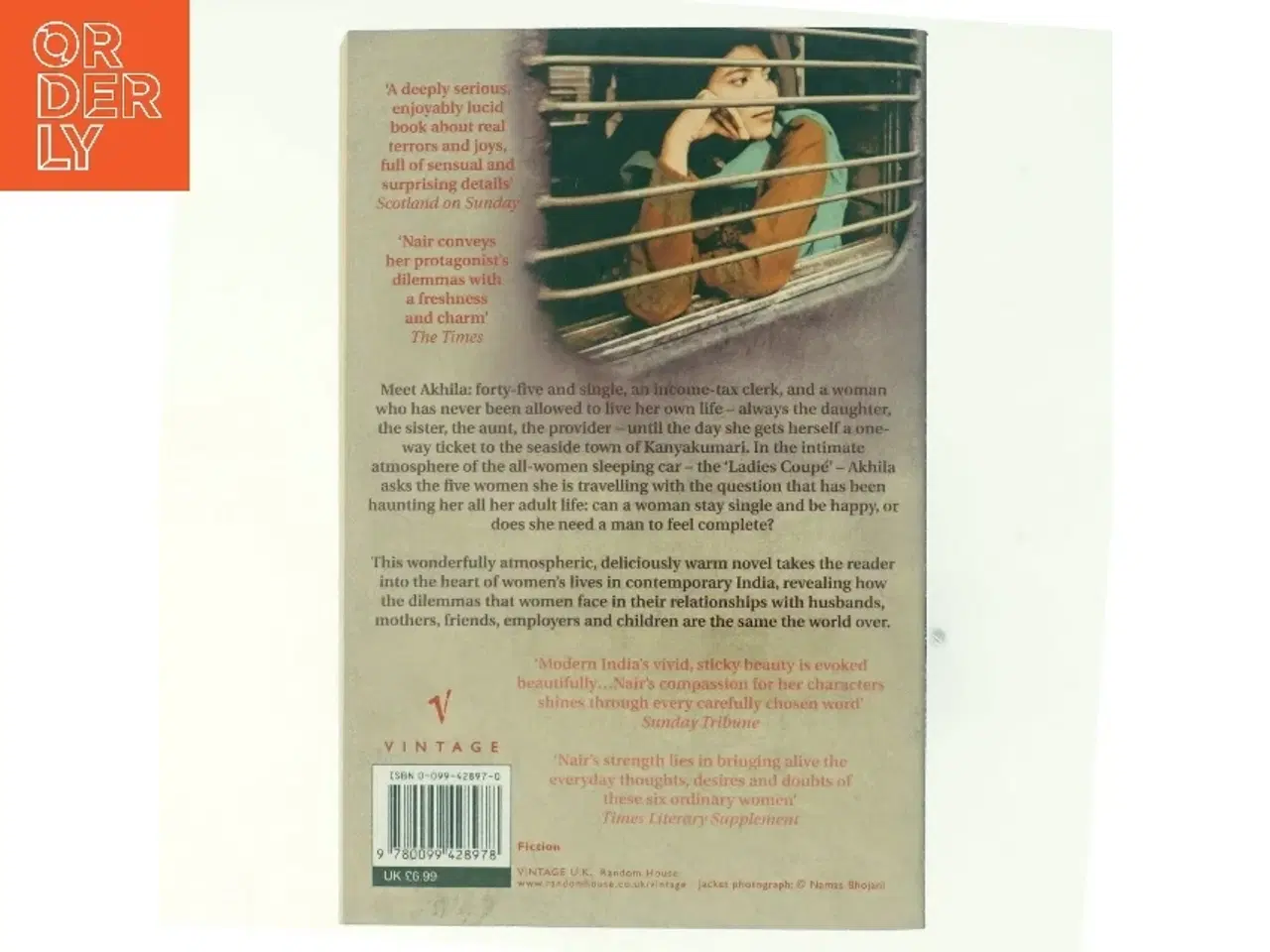 Billede 3 - Ladies Coupé af Anita Nair (Bog)