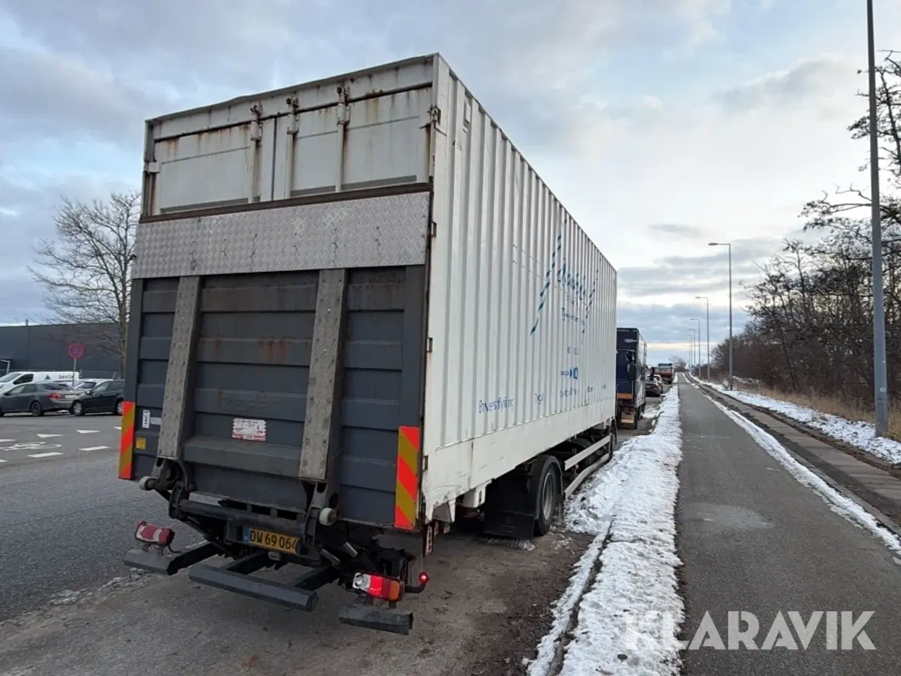 Billede 7 - Lastbil Renault Midlum med lift og skiftelads container