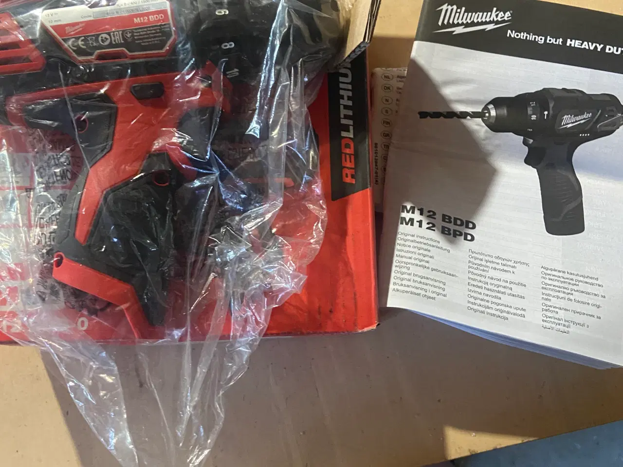 Billede 2 - Milwaukee m12 BDD bore/skruemaskine helt ny