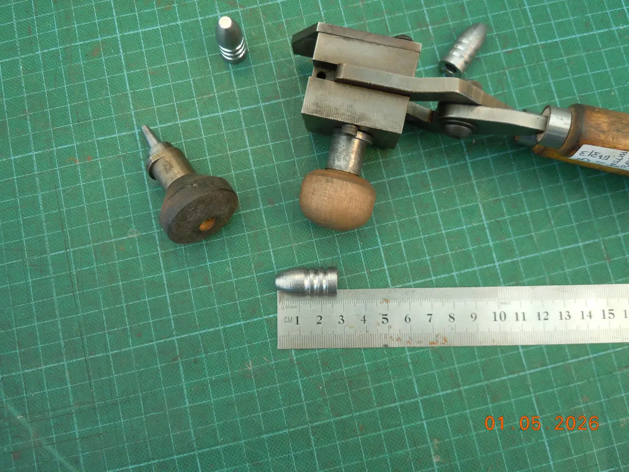 Billede 2 - Støbetang, Minie riffel 12,3 mm.