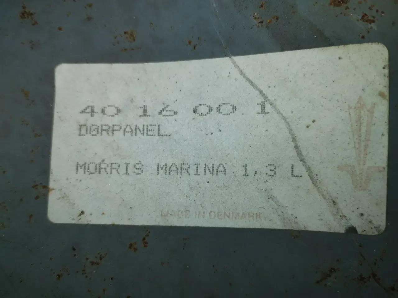 Billede 2 - 2 Dørpaneler til Morris Marina med baghjulstræk