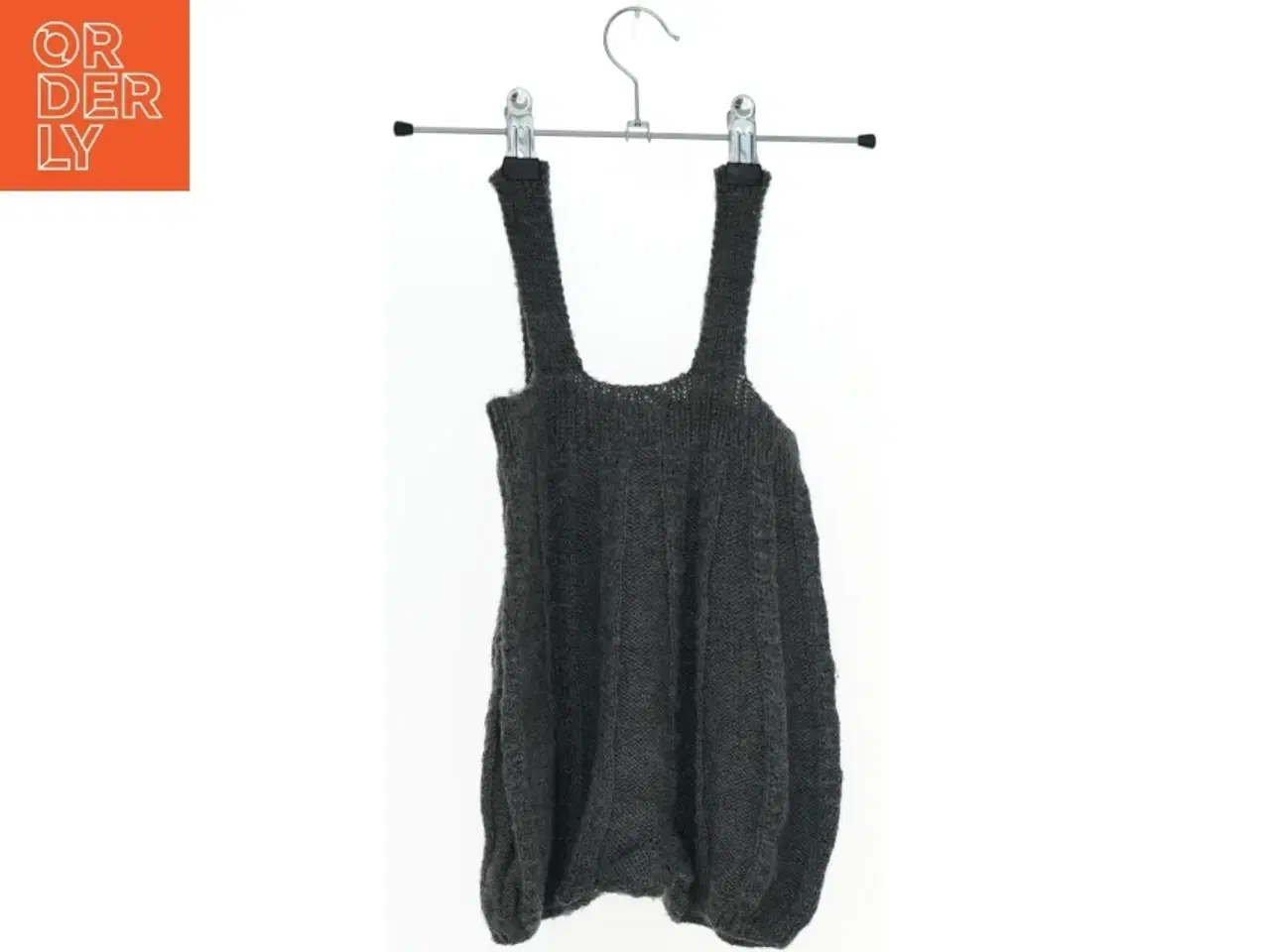 Billede 2 - Strikket heldragt/ballonbukser med seler (str. 68)