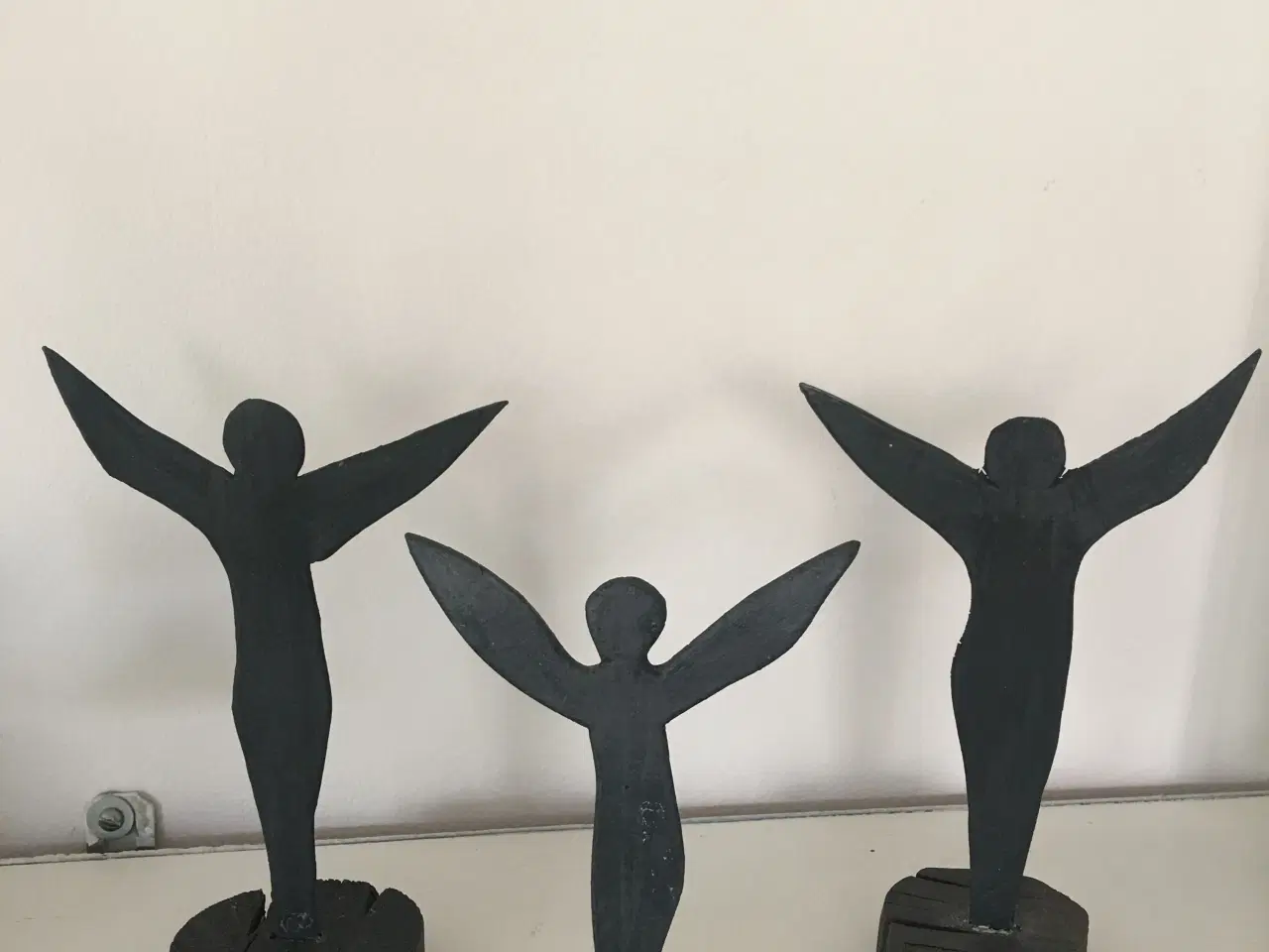 Billede 4 - Engle, keramik, træ