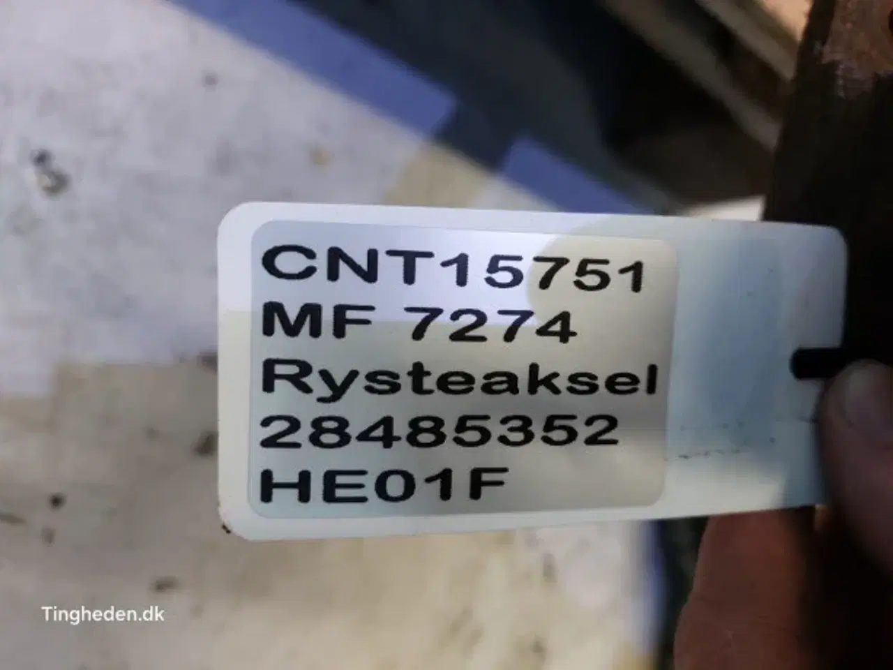 Billede 16 - Massey Ferguson 7274 Rysteraksel 28485352