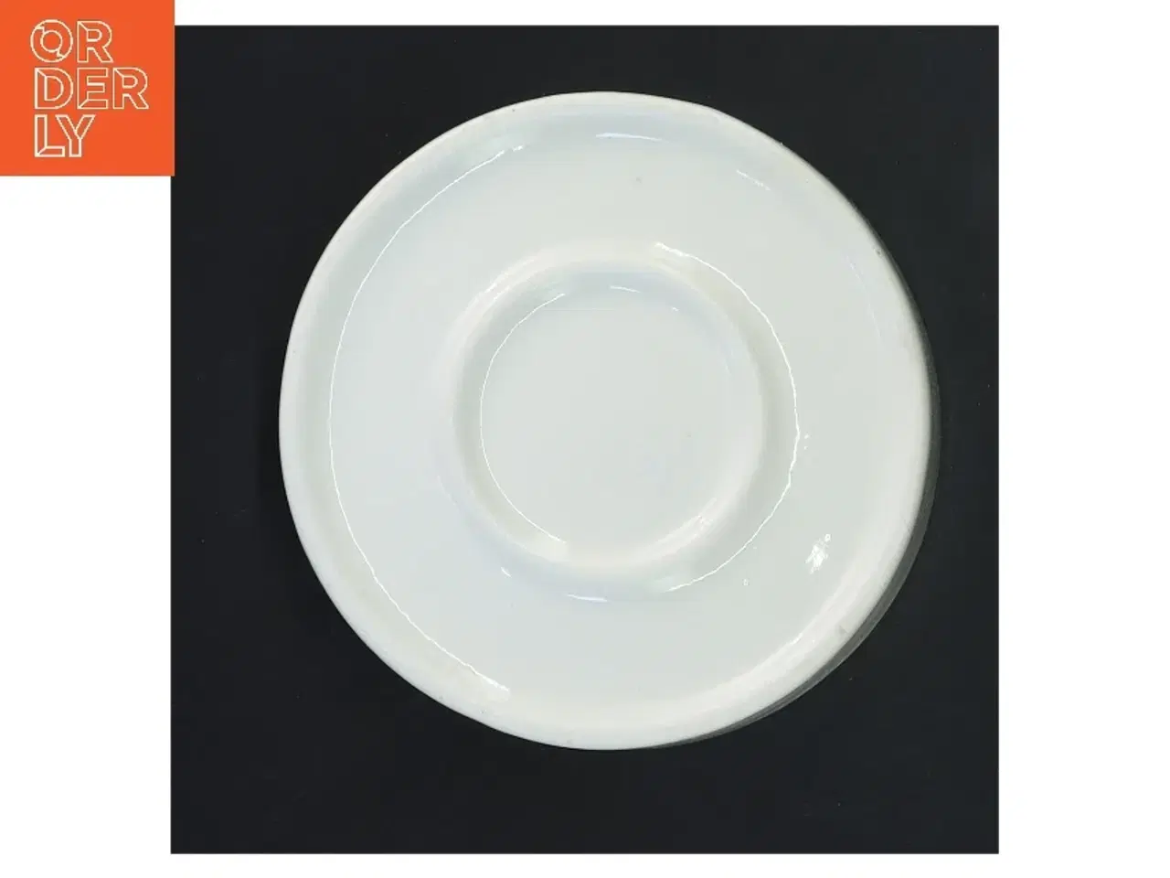 Billede 2 - Hvid keramisk lysestage varmefordeler (str. Ø 12 cm)