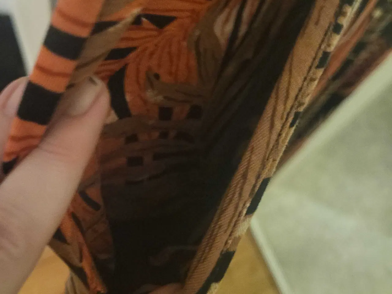 Billede 12 - Orange Kjole Uden Stropper