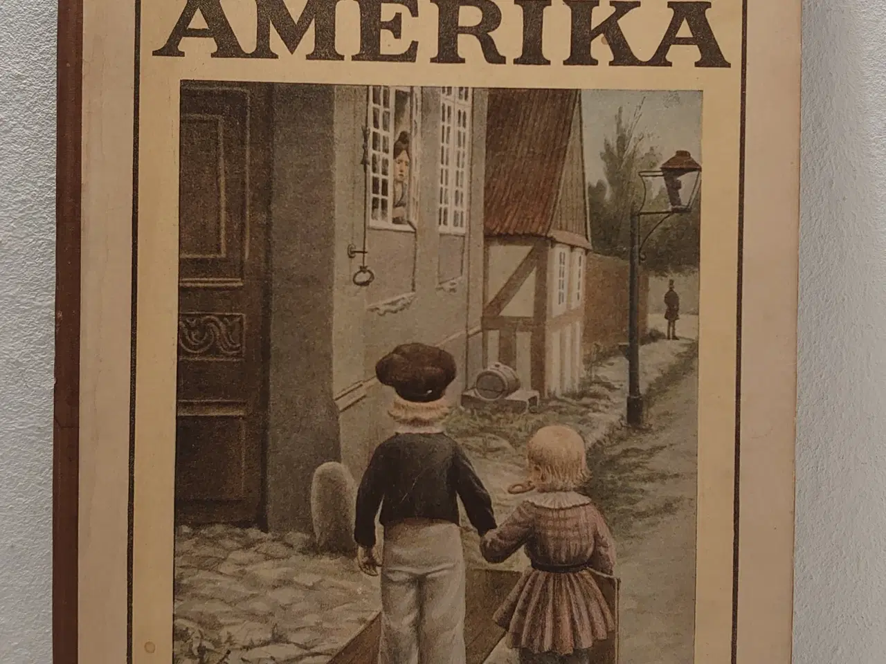 Billede 1 - Christian Winther: Flugten til Amerika. Ca 1920