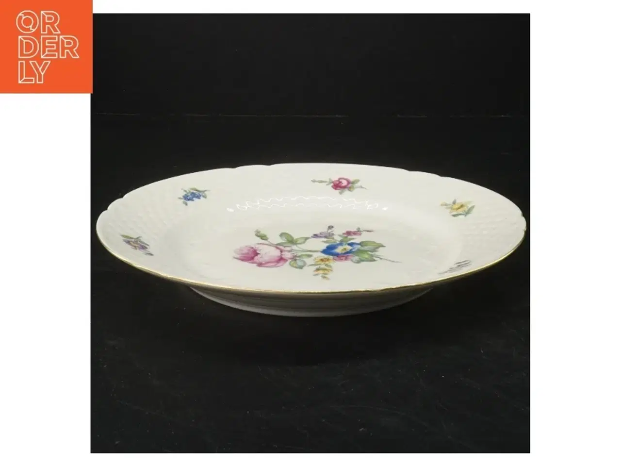 Billede 2 - B&G Saksisk blomst middagstallerken(str. Ø 24 cm)