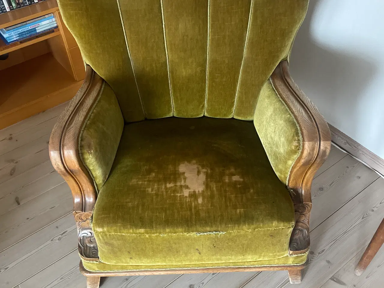 Billede 1 - Ældre dansk klubstol fra ca 1930-1940’erne