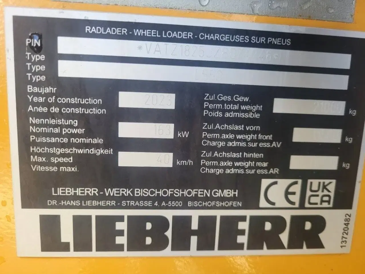 Billede 20 - Liebherr L 550 XPower